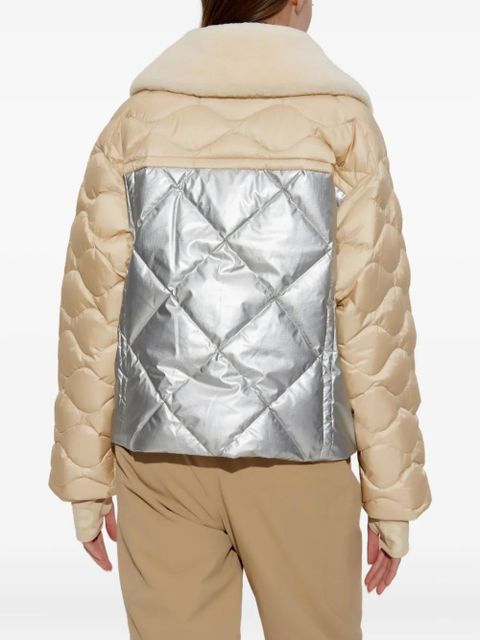 BOGNER Zaya quilted collar jacket - Neutrals