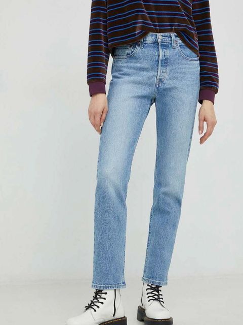 Levi's jeansy 501® JEANS FOR WOMEN damskie high waist - zdjęcie produktu nr 1