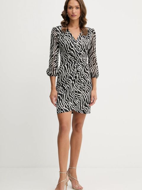 Morgan sukienka kolor czarny mini prosta RUDDY - zdjęcie produktu nr 2