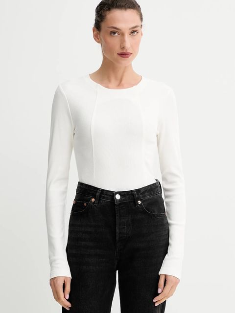 G-Star longsleeve 0 kolor beżowy D26903.E136 - zdjęcie produktu nr 1