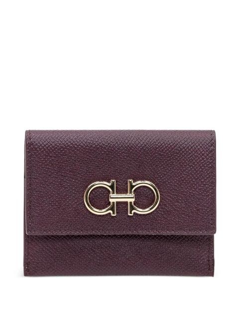 Ferragamo logo-plaque wallet - Purple - zdjęcie produktu nr 2