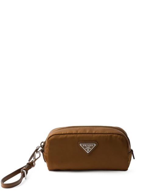 Prada Re-Nylon make-up bag - Brown - zdjęcie produktu nr 1