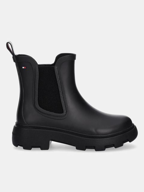 Tommy Hilfiger kalosze RUBBER FLAG CLEATED RAINBOOT - zdjęcie produktu nr 1