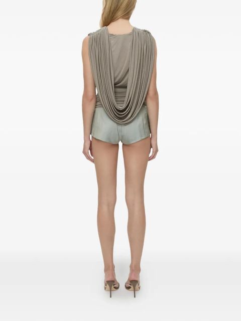 Christopher Esber Ripple drape top - Grey
