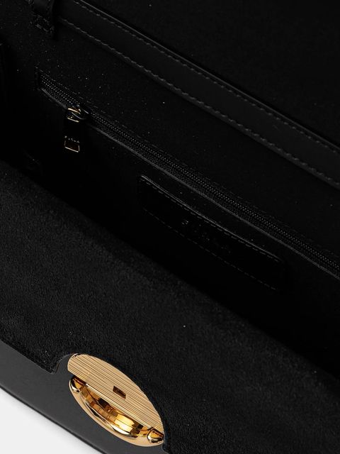 Furla torebka skórzana kolor czarny WB01355.BX0428.O6000