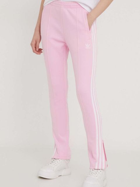 adidas Originals spodnie dresowe Adicolor Classic SST kolor różowy z aplikacją IR8076 - zdjęcie produktu nr 1