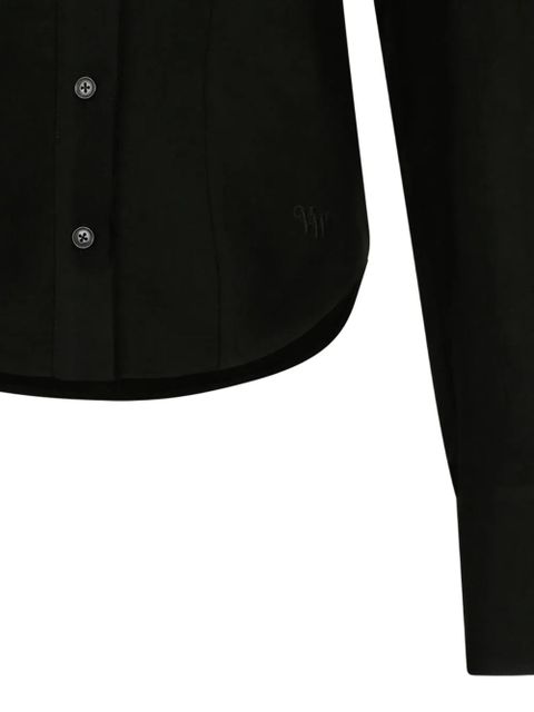 Vivienne Westwood Kendall ruffled buttoned shirt - Black