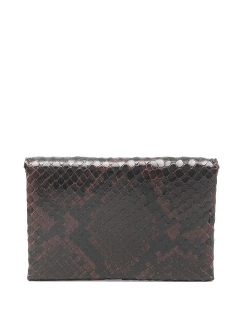 Jacquemus snakeskin-effect wallet - Brown - zdjęcie produktu nr 2