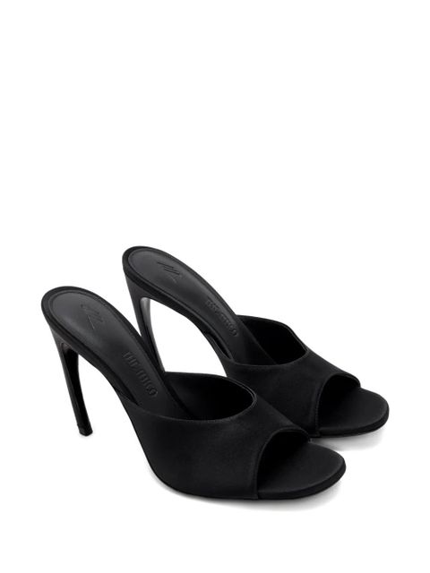 The Attico Betta stiletto mules - Black - zdjęcie produktu nr 2