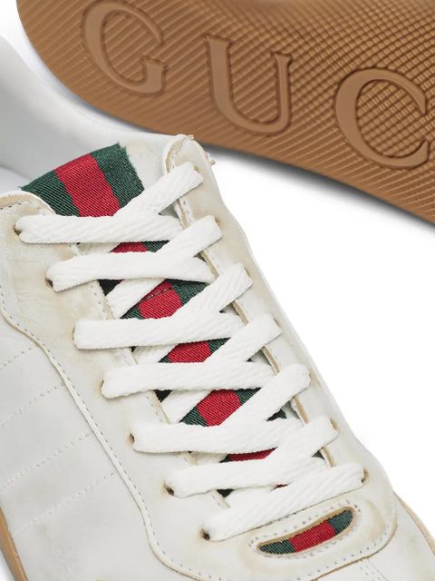 Gucci lace-up sneakers - Neutrals
