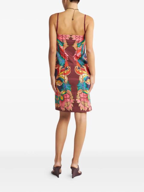 ETRO floral-print dress - Red
