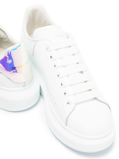 Alexander McQueen Oversized lace-up sneakers - White - zdjęcie produktu nr 2