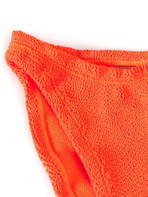 Hunza G Xandra crinkled bikini set - Orange