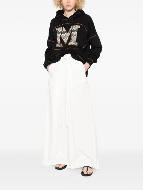 Missoni logo-embroidery hoodie - Black - zdjęcie produktu nr 2