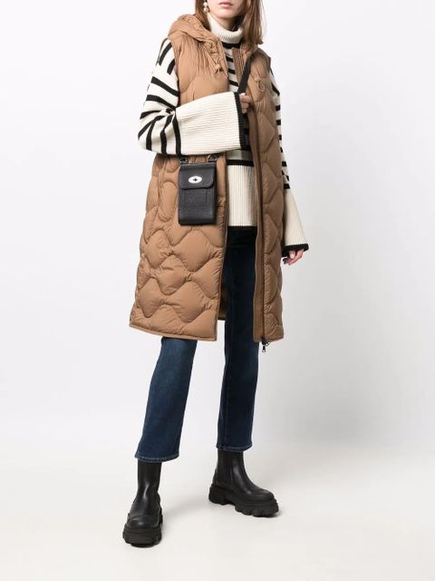 Mulberry small Anthony grained-leather crossbody bag - Black - zdjęcie produktu nr 2