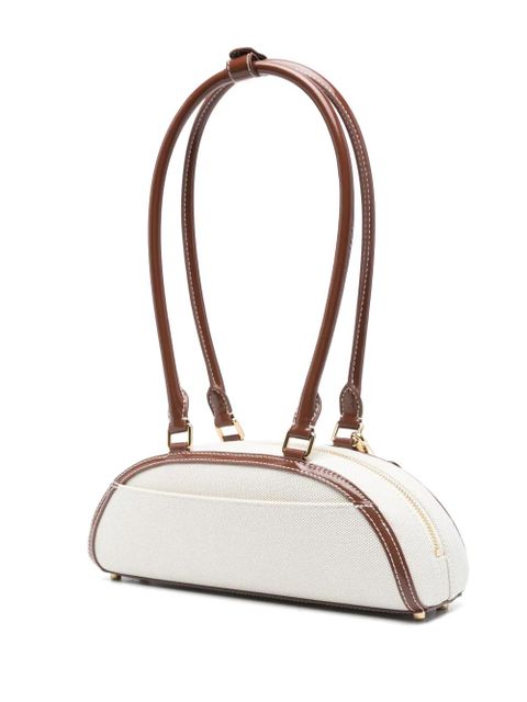 Self-Portrait canvas shoulder bag - Neutrals - zdjęcie produktu nr 2