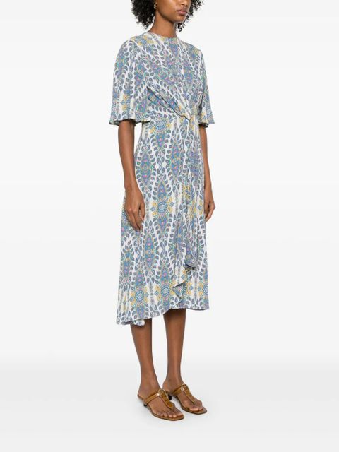 ETRO printed midi dress - Neutrals