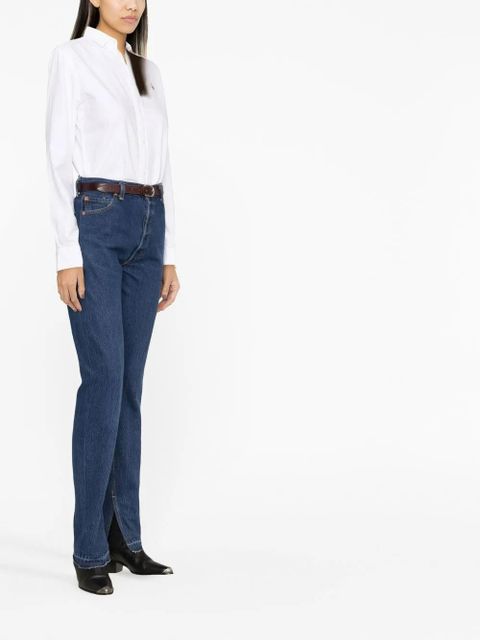 RE/DONE high-rise slim-fit jeans - Blue