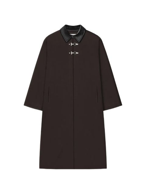 Nanushka Zofia oversized claps coat - Brown - zdjęcie produktu nr 1