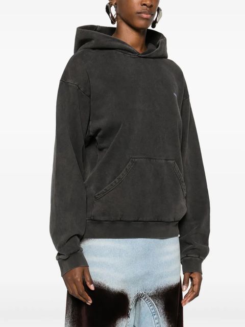 Coperni Washed Horn hoodie - Black