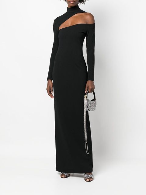 Magda Butrym crystal-embellished shoulder-bag - Black