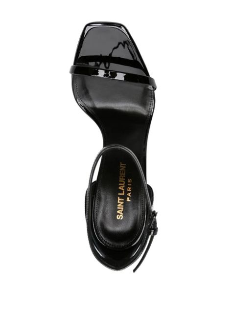 Saint Laurent 110mm Opyum sandals - Black