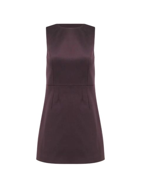 STAUD Garden sleeveless mini dress - Brown - zdjęcie produktu nr 1