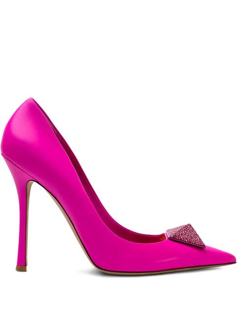 Valentino Garavani pyramid stud-embellishment pumps - Pink