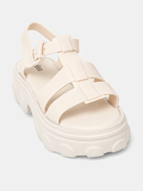 Melissa sandały MELISSA ELLA AD damskie kolor beżowy na platformie M 35791.AV418 - zdjęcie produktu nr 1