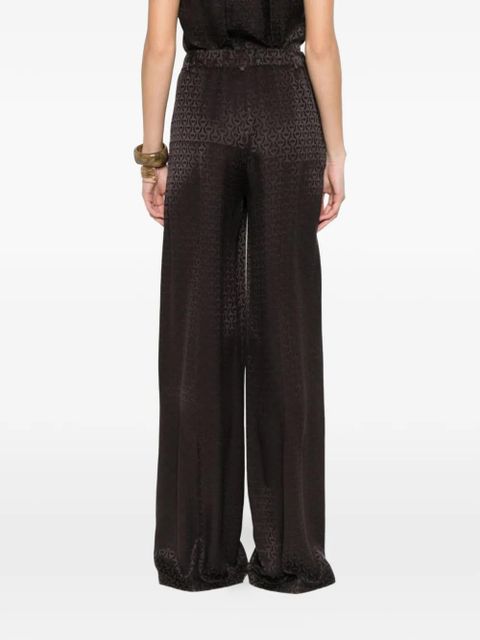 Gucci patterned trousers - Brown