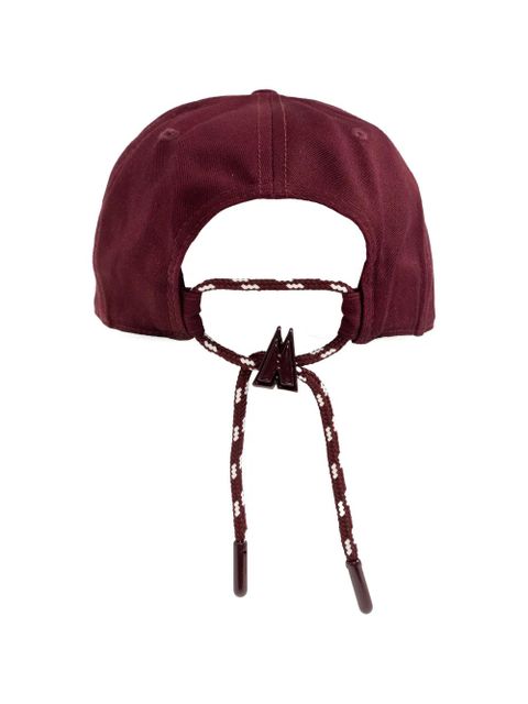 Moncler logo baseball cap - Red - zdjęcie produktu nr 2