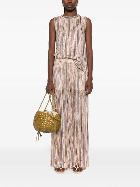 Missoni striped embellished top - Neutrals - zdjęcie produktu nr 2