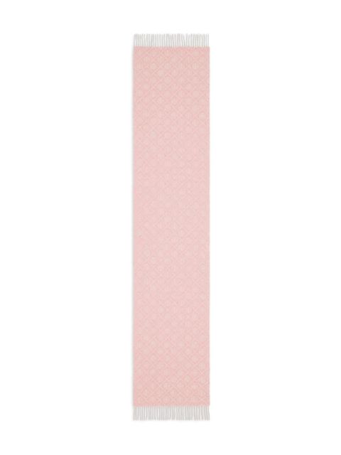 Tory Burch T Monogram scarf - Pink - zdjęcie produktu nr 2