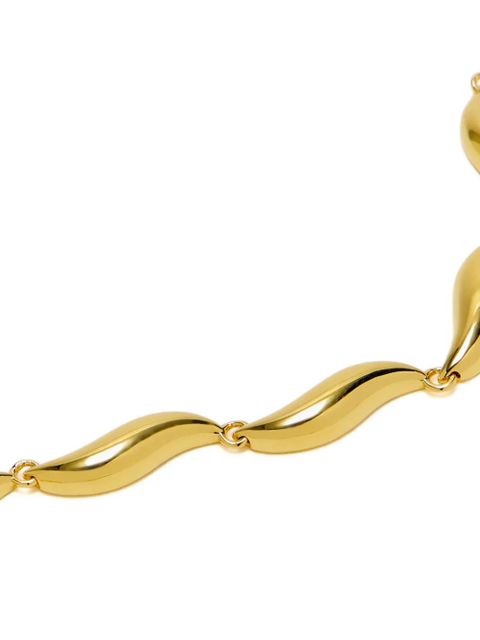 Missoma curved-link bracelet - Gold