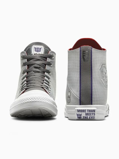 Converse trampki Converse x Transformers kolor szary A11658C