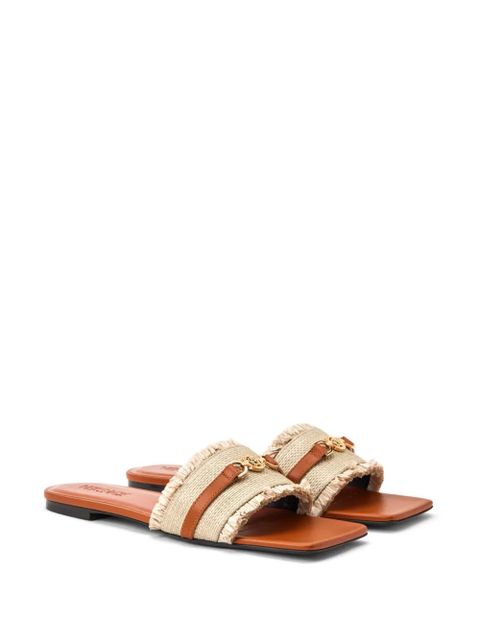 Versace Medusa woven slides - Neutrals - zdjęcie produktu nr 2