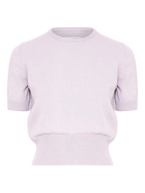 Maison Margiela virgin wool top - Purple - zdjęcie produktu nr 1