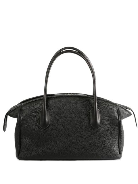 The Row leather tote bag - Black - zdjęcie produktu nr 1