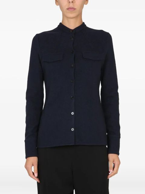 Jil Sander front-pocket shirt - Blue - zdjęcie produktu nr 1