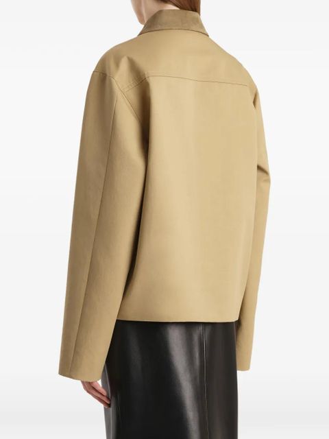 KHAITE pockets front jacket - Neutrals