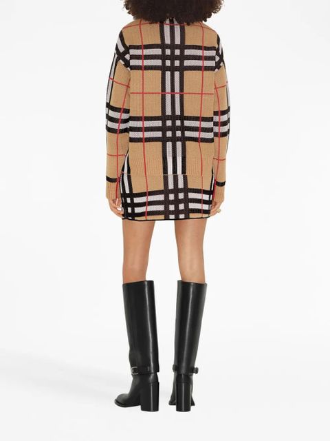 Burberry Vintage Check round-neck jumper - Neutrals - zdjęcie produktu nr 2