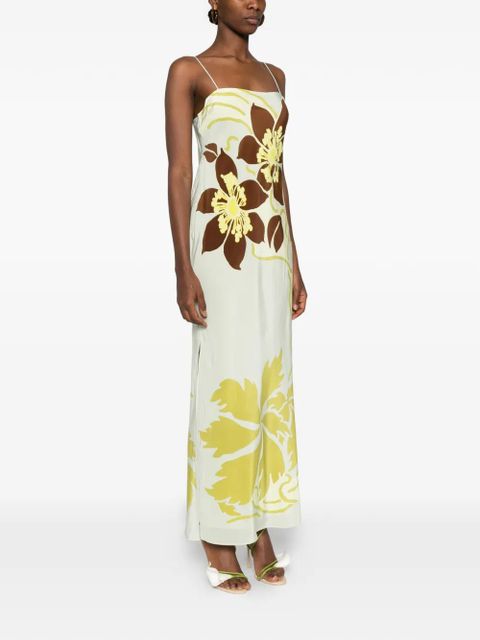 SIR. printed maxi dress - Green - zdjęcie produktu nr 2