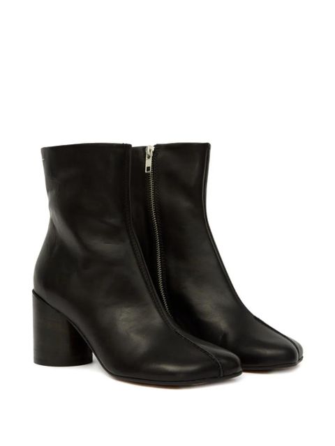 MM6 Maison Margiela 70mm Anatomic block-heel ankle boots - Black - zdjęcie produktu nr 2