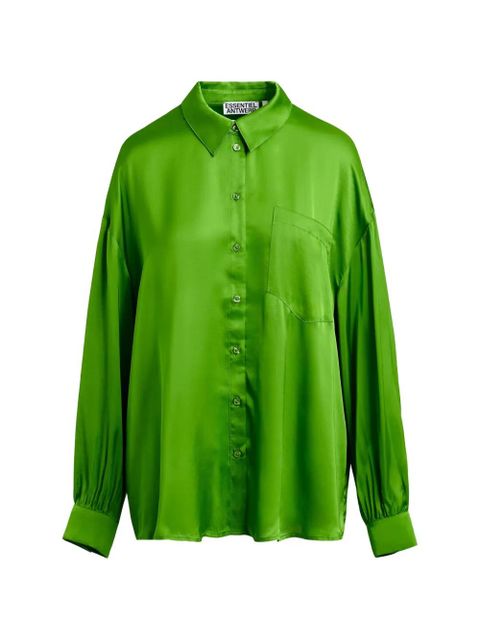Essentiel Antwerp chest-pocket shirt - Green - zdjęcie produktu nr 1