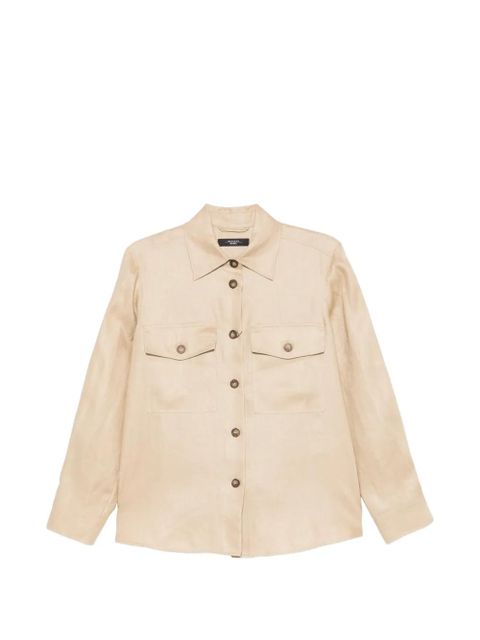 Weekend Max Mara flap-pocket shirt jacket - Neutrals - zdjęcie produktu nr 1