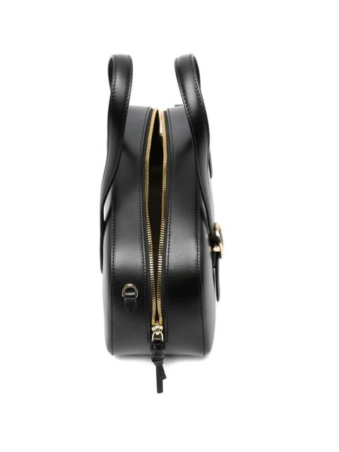 Cafuné Asra Boston buckle small tote bag - Black