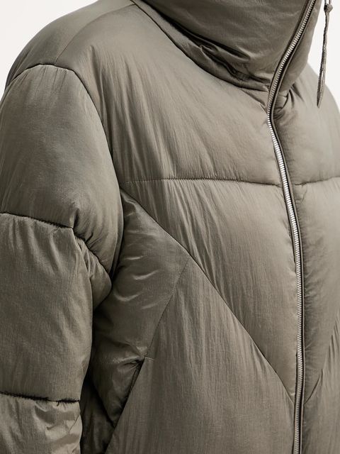 BOSS Orange kurtka kolor zielony zimowa 50548035