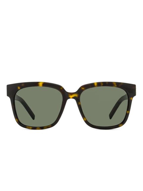 Saint Laurent Eyewear M40 square-frame sunglasses - Brown - zdjęcie produktu nr 1