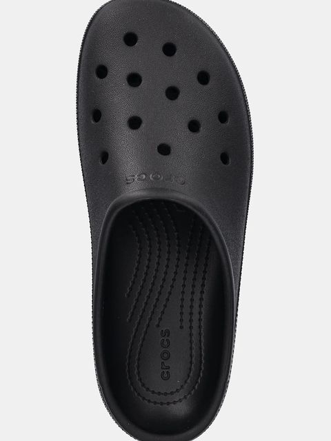 Crocs klapki Classic Fresh Fruits Clog damskie kolor czarny 211139