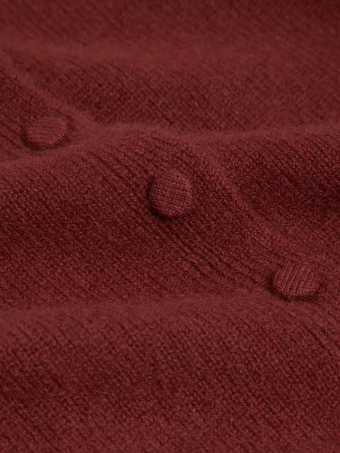 Reformation Clara patch-pocket cardigan - Red - zdjęcie produktu nr 2